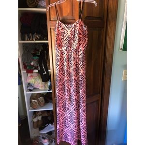 Patterned Maxi Dress